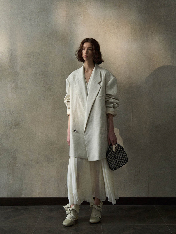 Linen Whisper Blazer